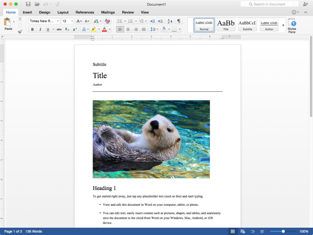 microsoft word powerpoint for mac